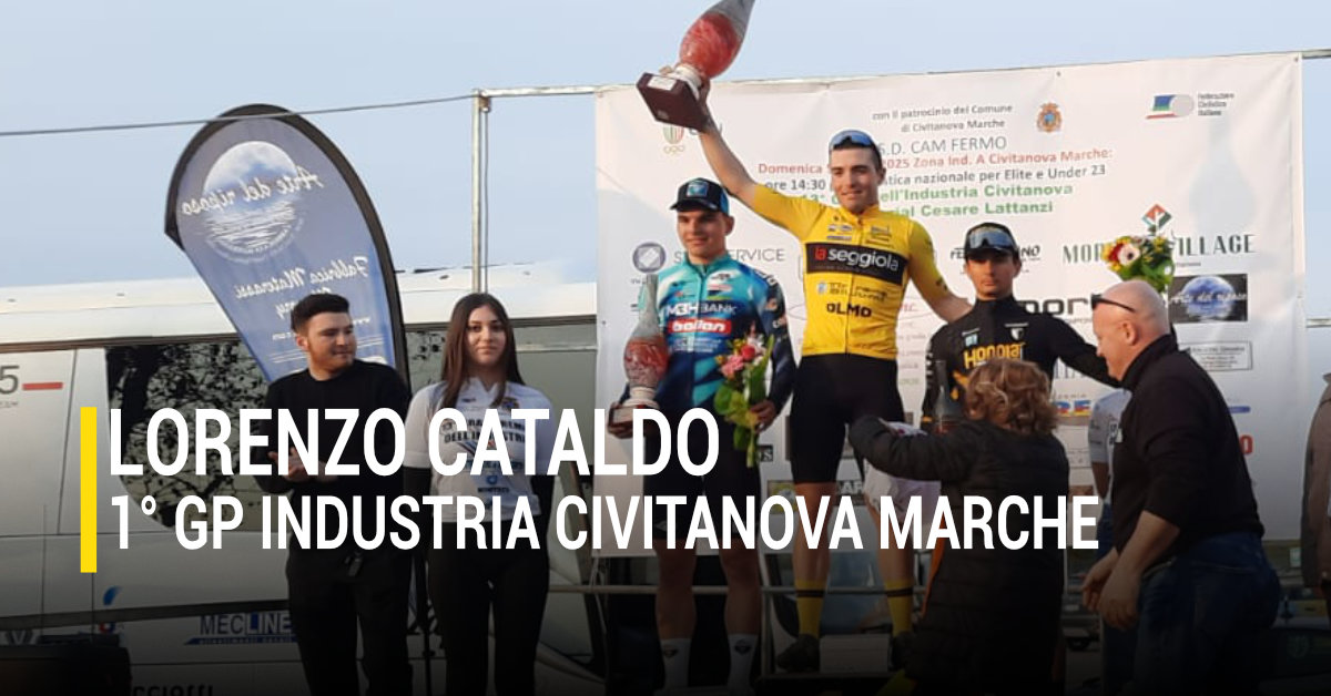 Lorenzo Cataldo GP Industria - Premiazione - Civitanova Marche