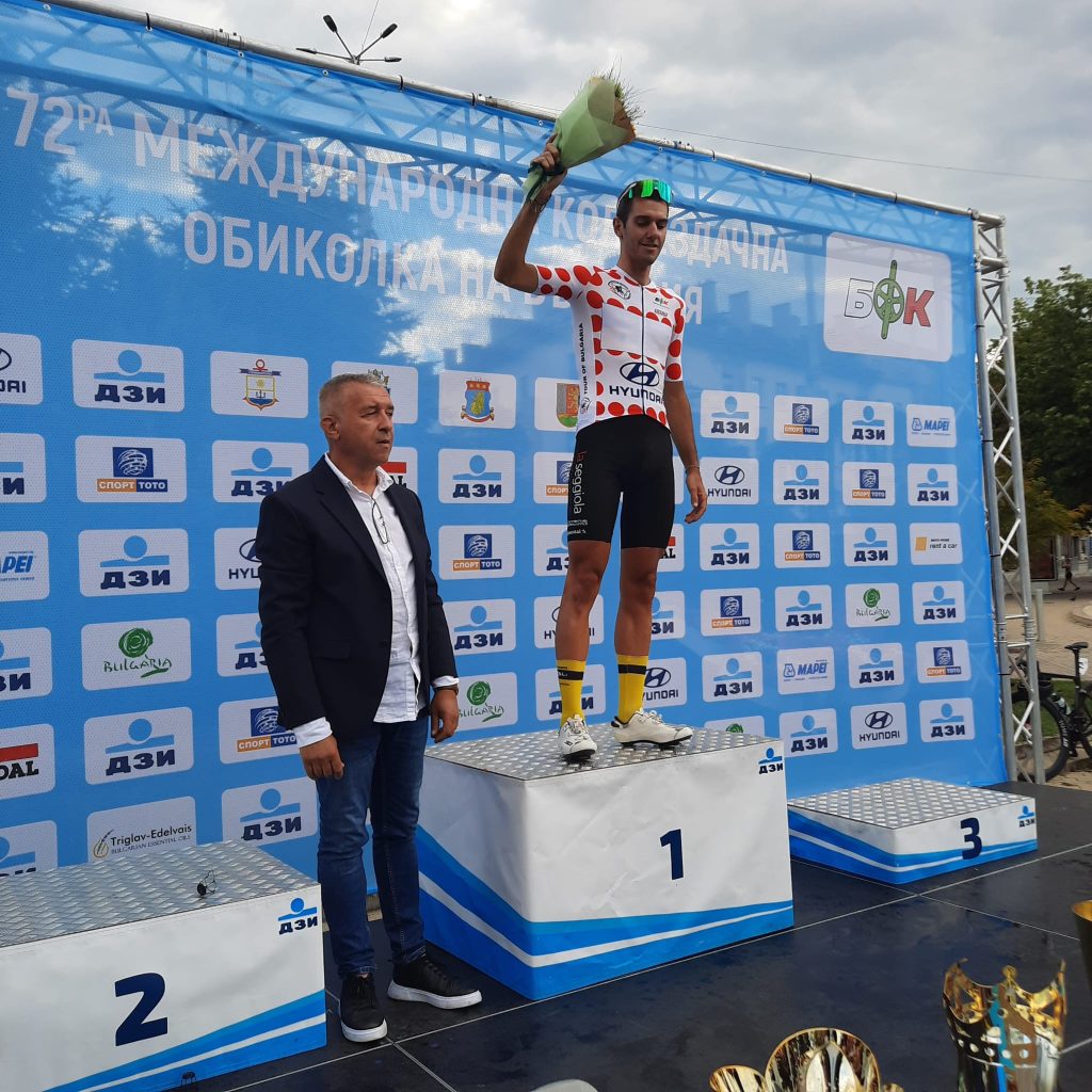 Tommaso Rigatti Maglia a Pois Giro di Bulgaria 2025