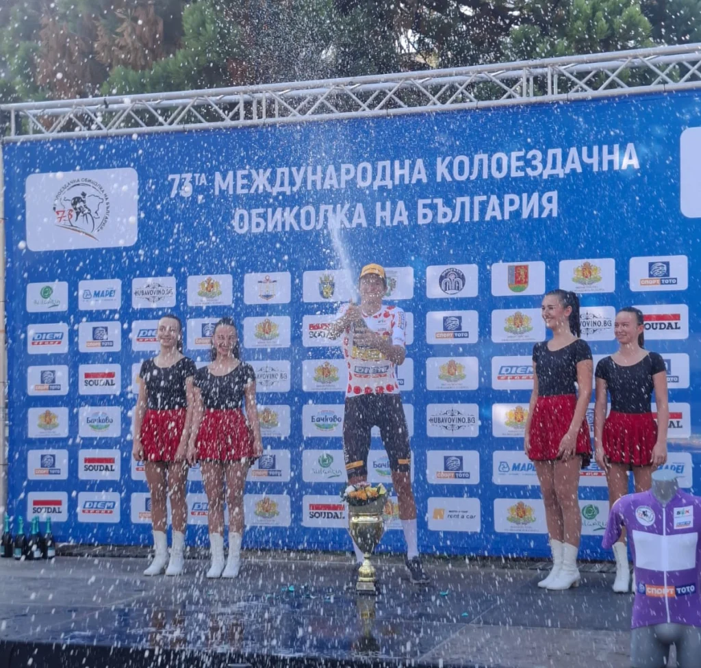 Simone Lucca - Leader Classifica G. finale gp della montagna tour of bulgaria 2026